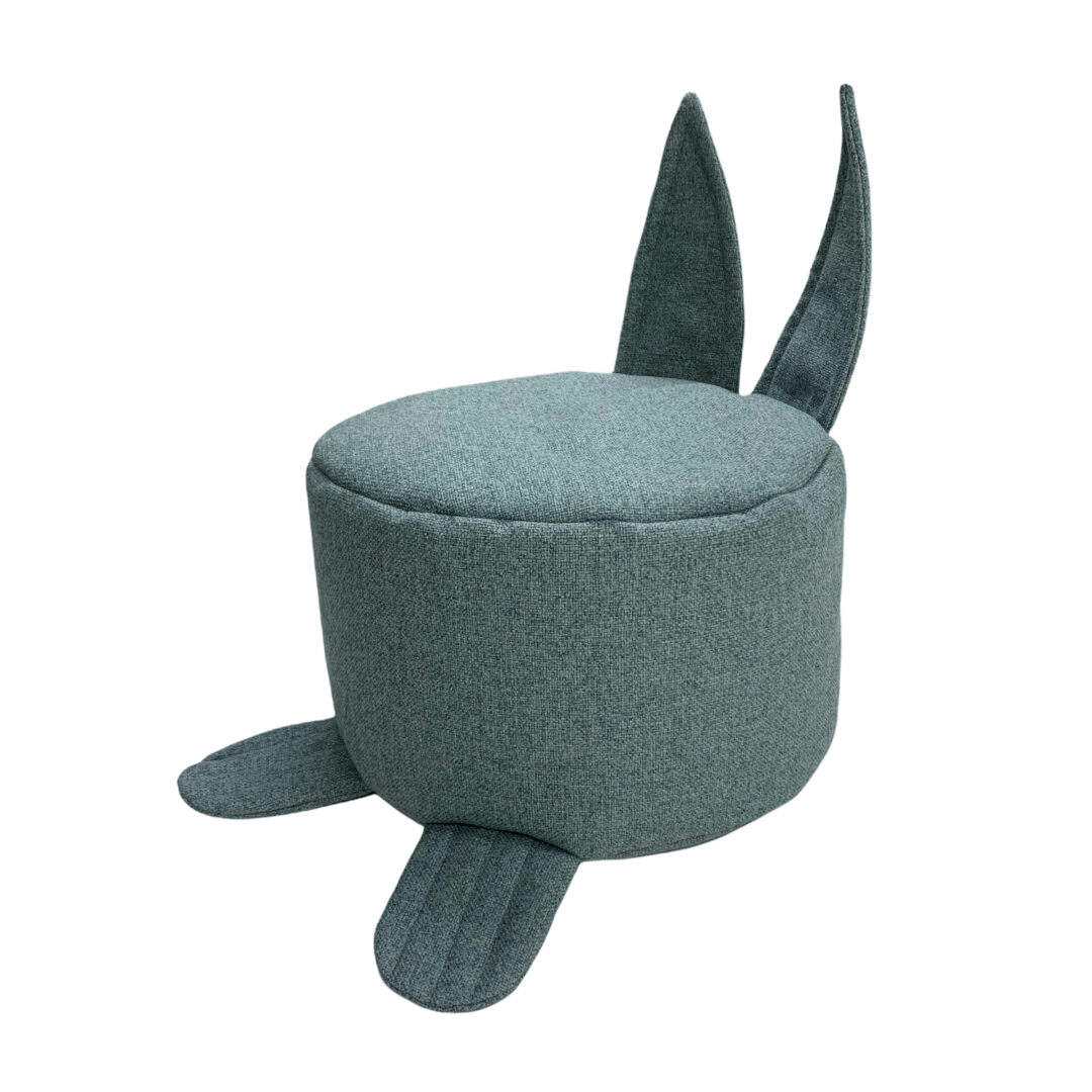 bunny gyerek babzsák puff aqua