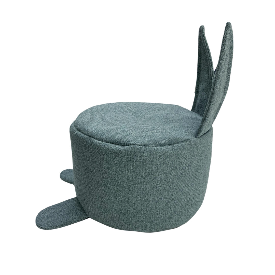 bunny gyerek babzsák puff aqua