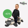 BeanMyBag Turtle puff babzsák Abel-01