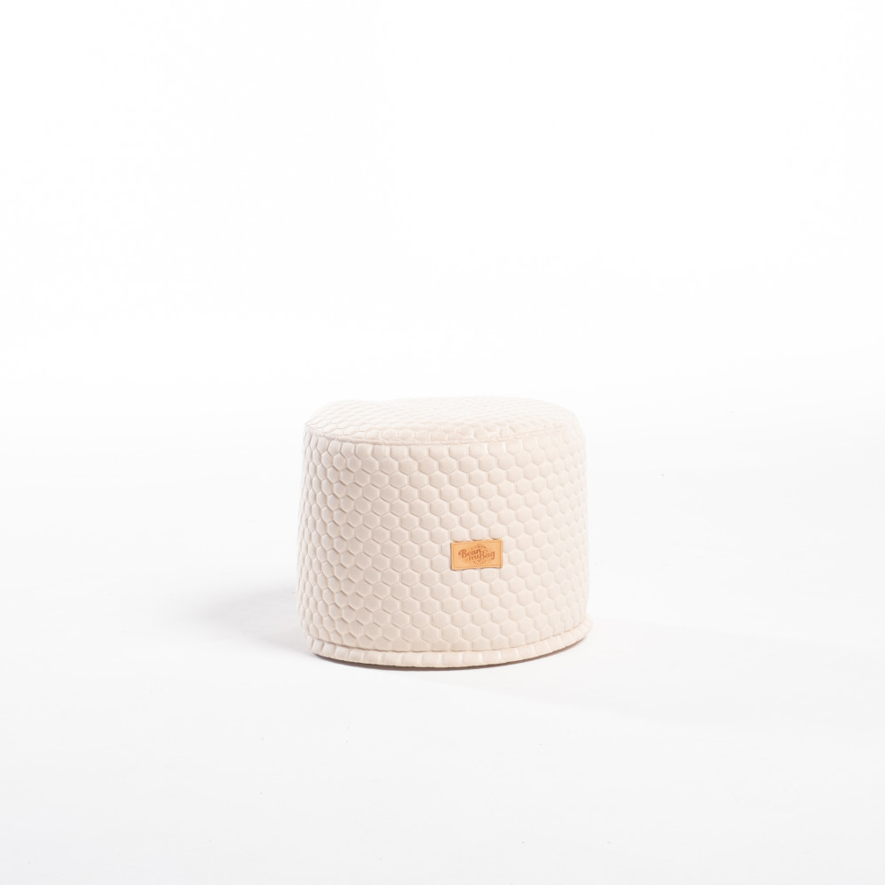 Hexa puff beige