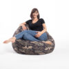 SoftBag babzsákfotel military green