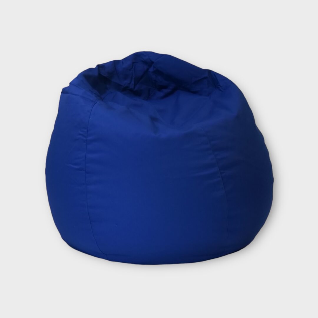 BASIC pamut babzsákfotel kék - L_1
