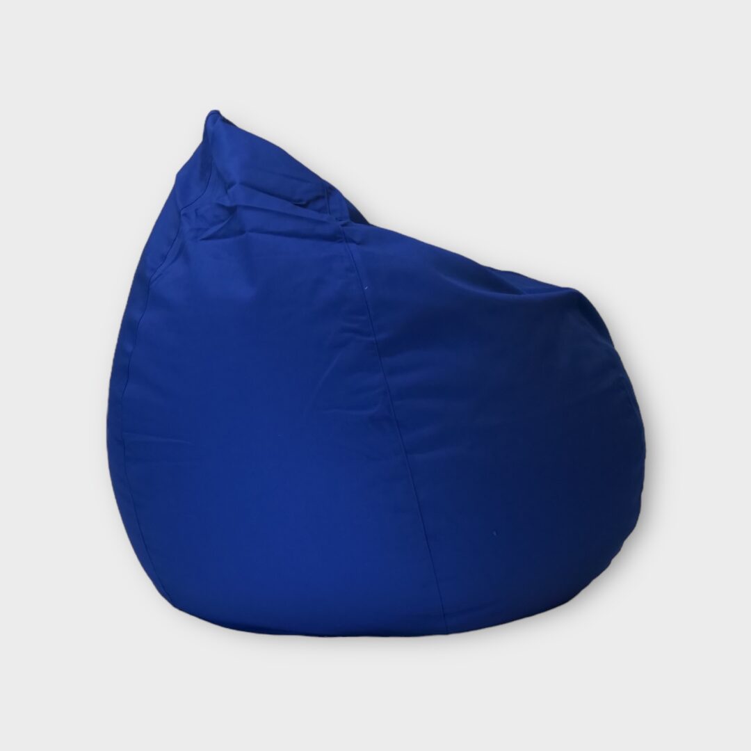 BASIC pamut babzsákfotel kék - L_3